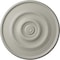 Ekena Millwork Traditional Reece Ceiling Medallion (Fits Canopies up to 5 7/8"), 24 3/8"OD x 1 1/8"P, Pot of Cream CM24REPCF - alternate 1